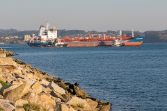 1-barco-Carguero y remolcadores.