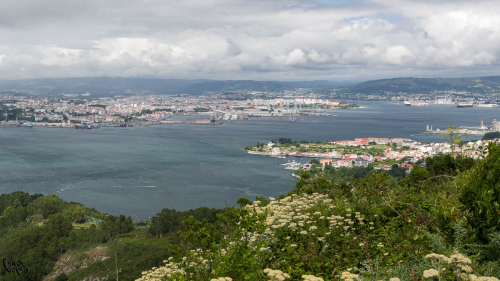 Vista de Ferrol